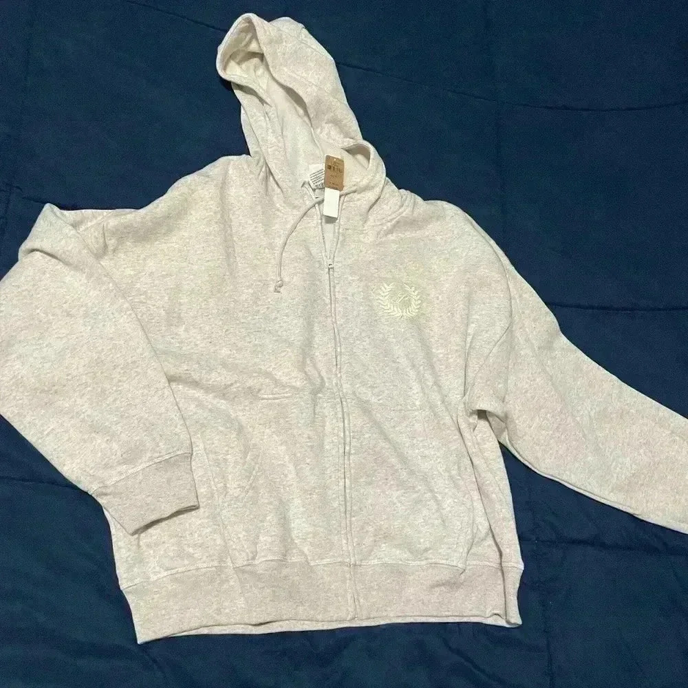 Pink Everyday Fleece Relaxed full zip hoodie - Picture 3 of 4